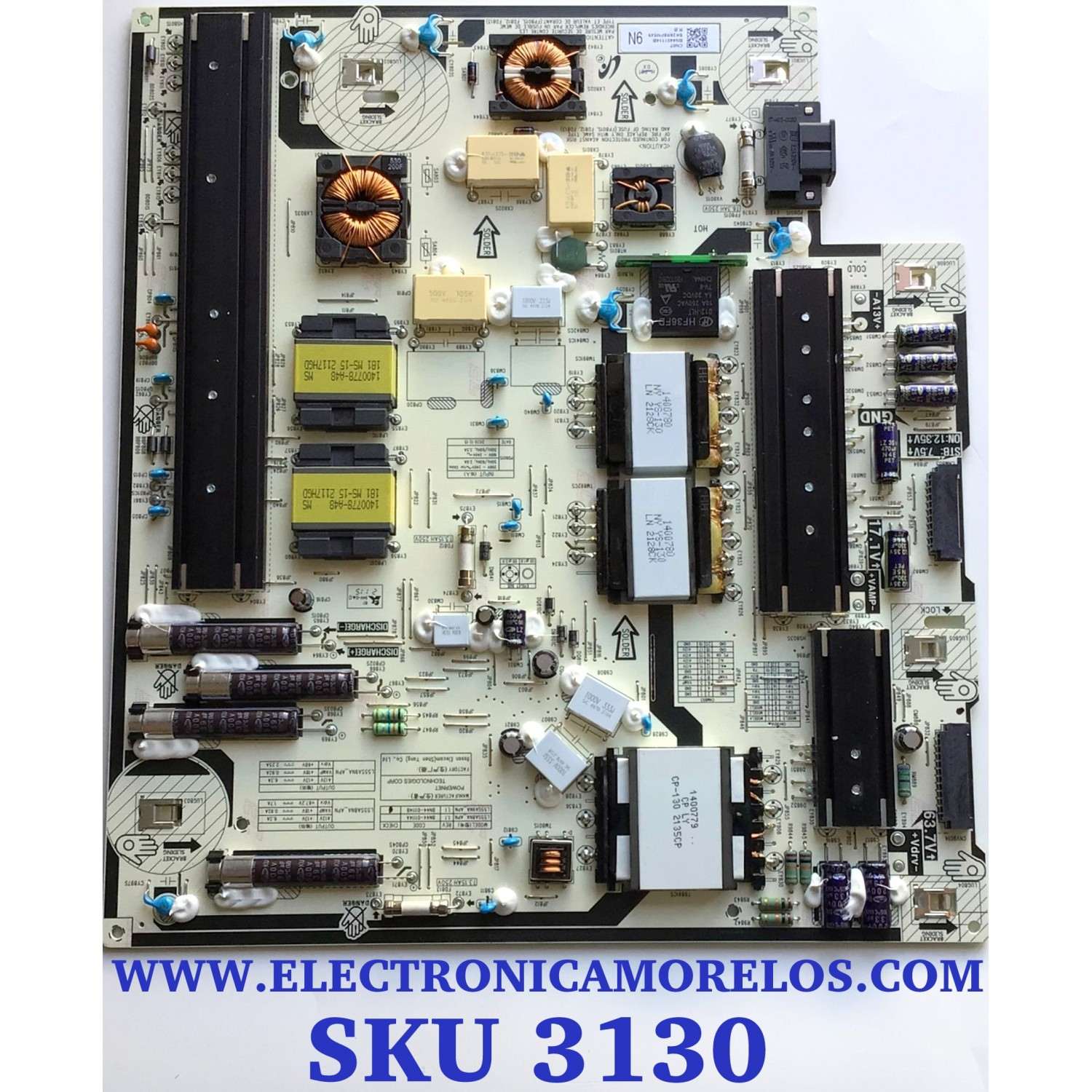 FUENTE DE PODER PARA TV SAMSUNG / NUMERO DE PARTE BN44-01114B / BN4401114B / L55SA9NA_APN / PANEL CY-TA055FLAV1H / CV500U2-T01 REV:02 / QN55QN90AAFXZA AA06 / QN55QN90AAFXZA / QN55QN90AAF